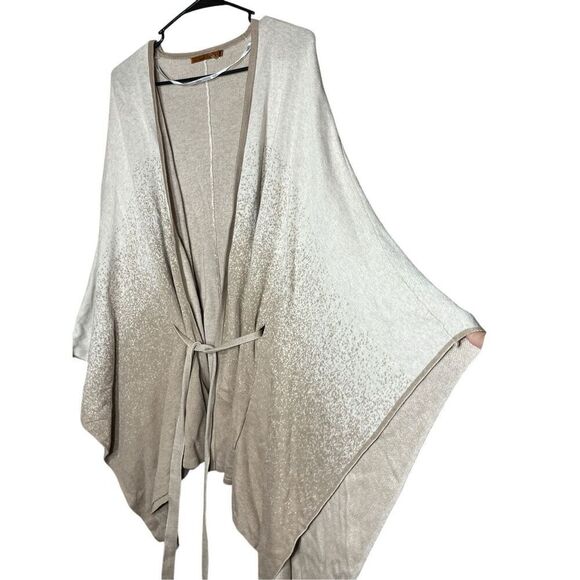 Belldini Women’s Size L Multicolor Tie Front Cardigan - Picture 2 of 6